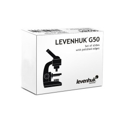 Szkiełka podstawowe Levenhuk G50, 50 sztuk