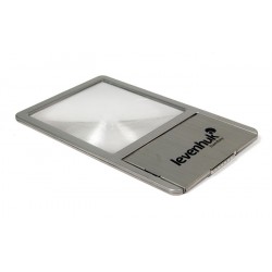 Lupa Levenhuk Zeno 90 z soczewką Fresnela, 2,5x, 48 x 45 mm, metalowa