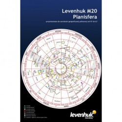 Duża planisfera Levenhuk M20